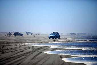 Beach Driving Ocean Shores